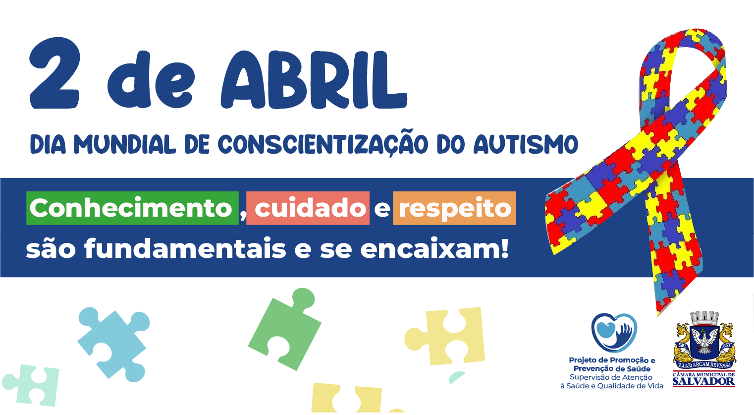 Senado Federal - 🧩 2 DE ABRIL - DIA MUNDIAL DO AUTISMO 🧩