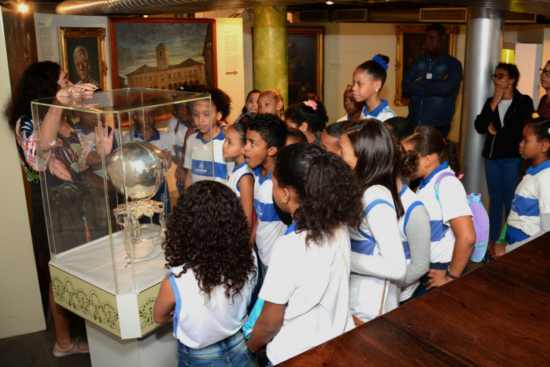 Memorial recebe alunos da Escola Municipal Cecy Andrade