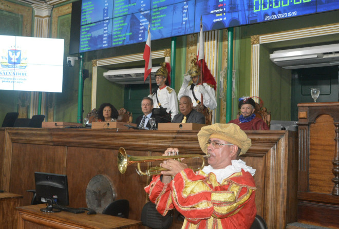 Câmara realiza sessão especial alusiva aos 474 anos de Salvador