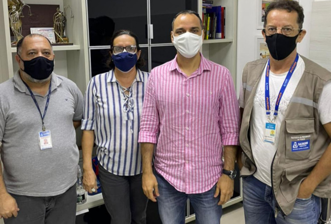 Augusto Vasconcelos se reúne com técnicos em infraestrutura
