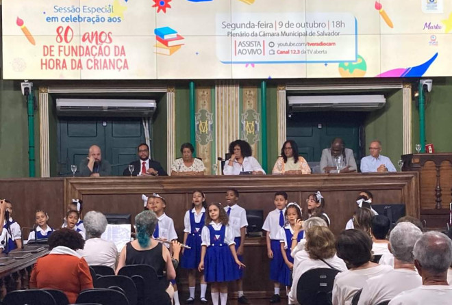 Câmara celebra os 80 anos da Hora da Criança