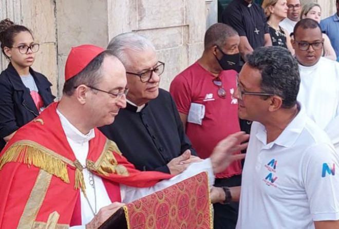 Arcebispo Primaz do Brasil vai receber Título de Cidadão de Salvador