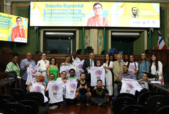 Sessão celebra Dia Internacional da Síndrome de Down