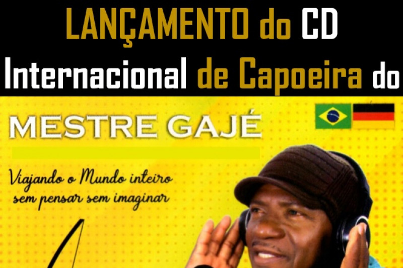 Mestre Gajé lança CD no Centro de Cultura