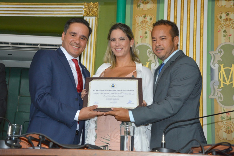 Márcio Duarte Miranda foi homenageado pela Câmara