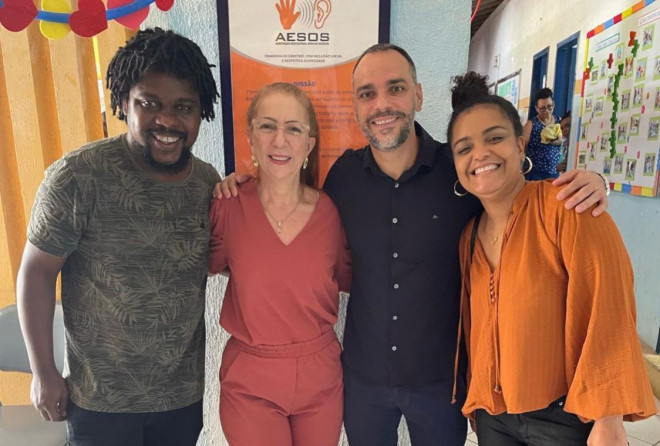 Augusto Vasconcelos visita a Aesos Bahia