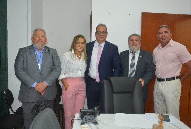 Carlos Muniz tem reunião com o coronel Sturaro, subprefeito do Centro Histórico