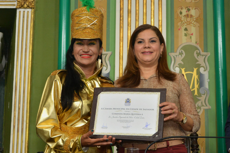Celiah Zaiin honra o nome de Maria Quitéria