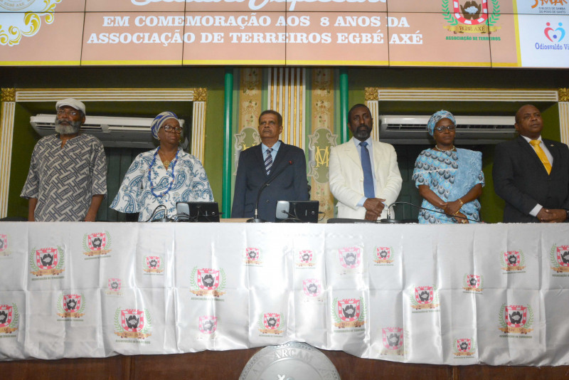 Câmara celebra oito anos da Associação de Terreiros Egbé Axé