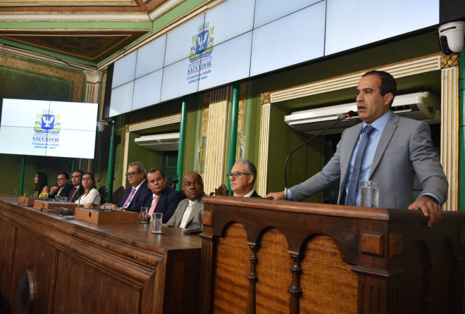 Mensagem do prefeito Bruno Reis na reabertura dos trabalhos legislativos