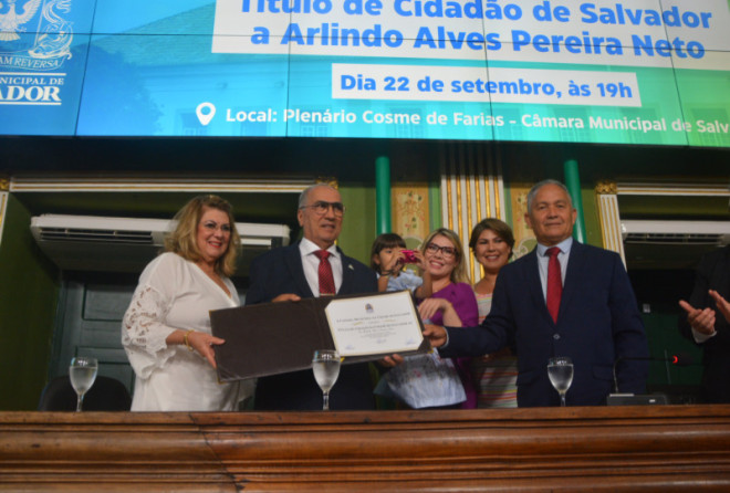 Arlindo Alves Pereira Neto é o novo soteropolitano