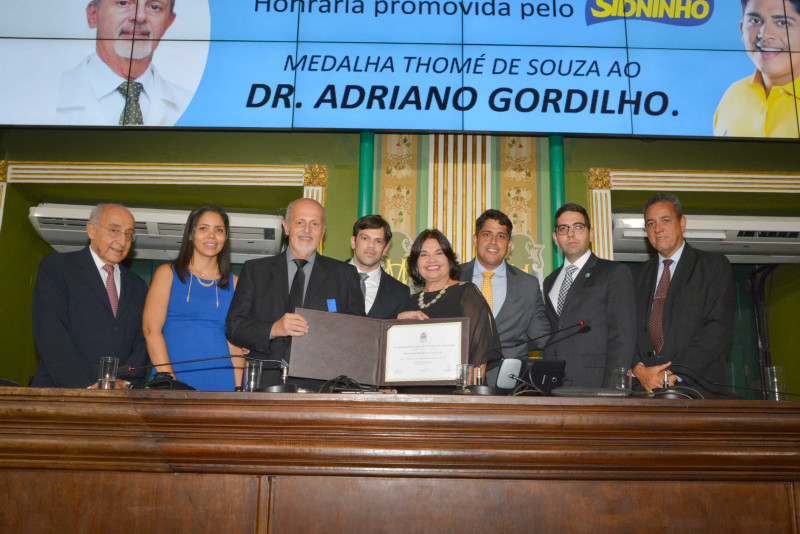 Câmara homenageia o médico Adriano Gordilho por defesa dos idosos
