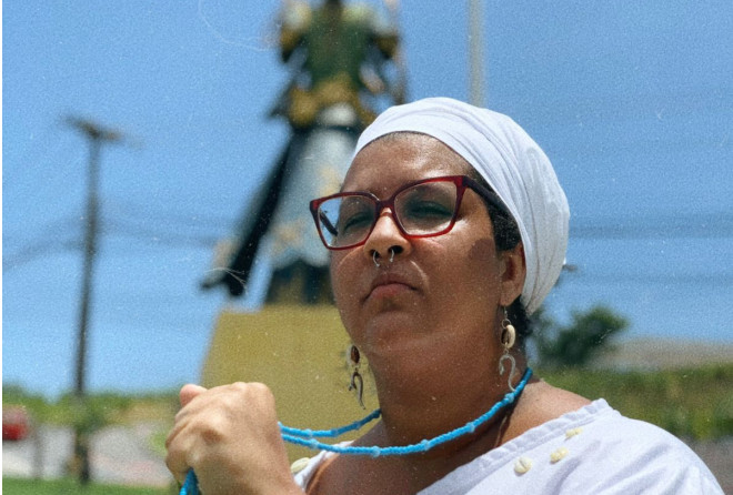 Pretas cobram recuperação do monumento de Mãe Stella de Oxóssi