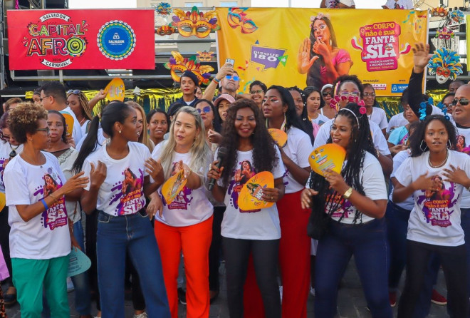  “Meu Corpo Não é Sua Fantasia” retorna ao Carnaval de Salvador 
