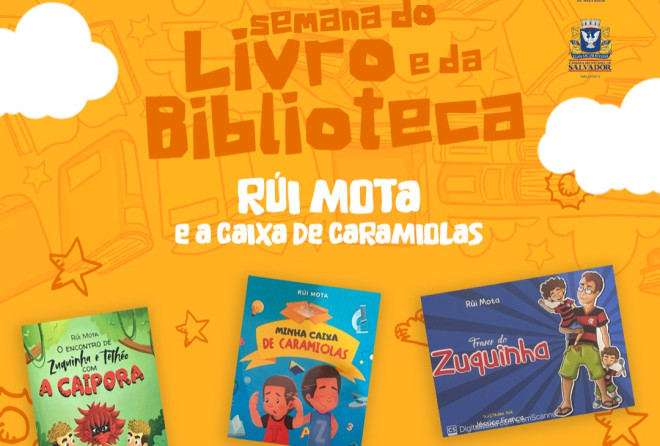 Biblioteca da Câmara promove contação de histórias com Rui Mota e a Caixa de Caramiolas