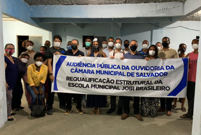 Audiência pública discute requalificação da Escola Joir Brasileiro