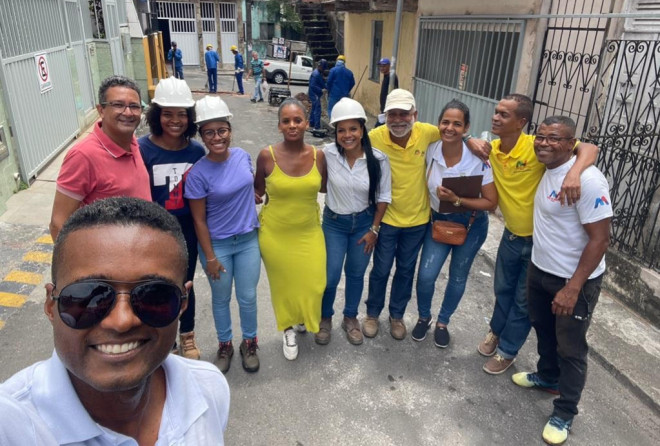 Marcelo Maia acompanha obras de requalificação no Engenho Velho de Brotas