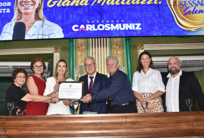 Câmara concede título de Cidadã de Salvador a Giana Mattiazzi