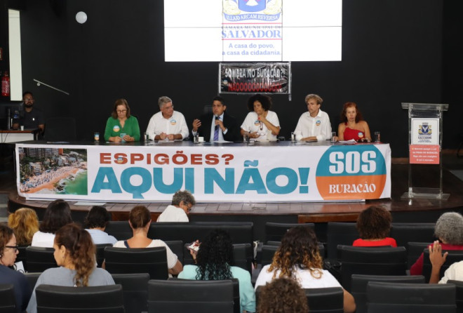Câmara de Salvador realiza audiência pública "SOS Buracão"
