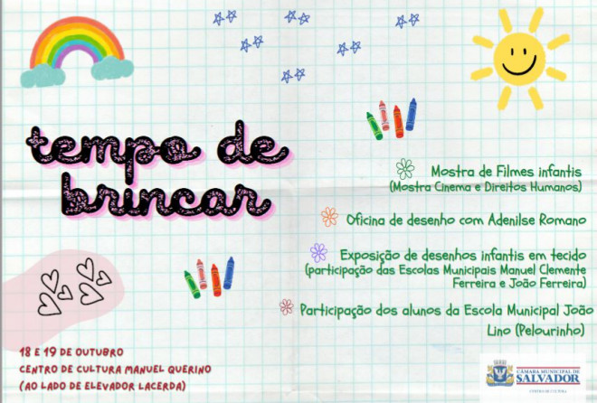 Tempo de Brincar movimenta Centro de Cultura