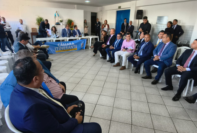 Moradores apresentam demandas em mais uma edição do Câmara Itinerante