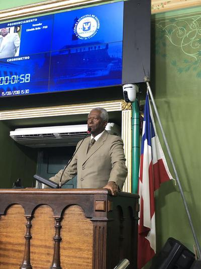 Vereador propôs moção de pesar por Edivaldo Boaventura