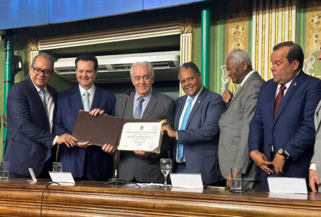 Gilberto Kassab recebe Medalha Thomé de Souza