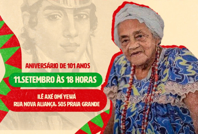 Mãe Senhora de Yewá recebe Comenda Maria Quitéria
