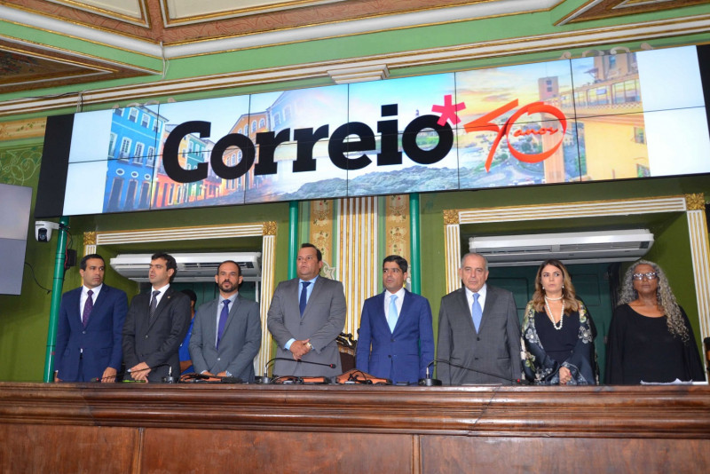 Inovação foi destaque em sessão pelos 40 anos do jornal Correio