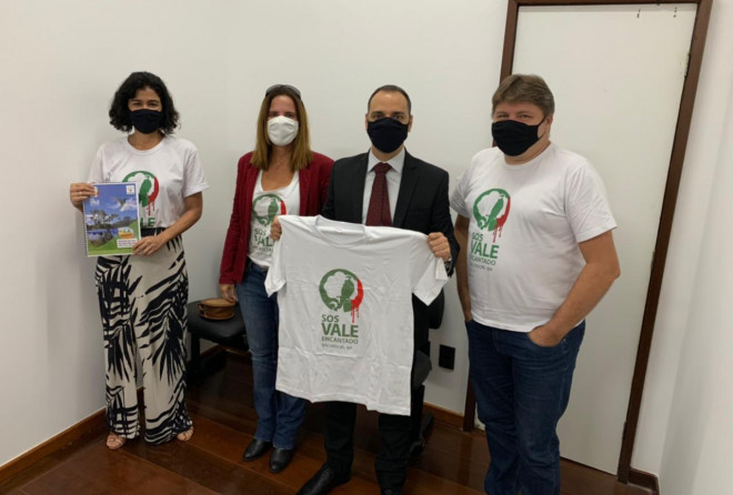 Augusto Vasconcelos se reúne com ONG SOS Vale Encantado