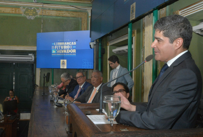 ACM Neto mostra legado de sua gestão no projeto “Lembranças do Futuro de Salvador”