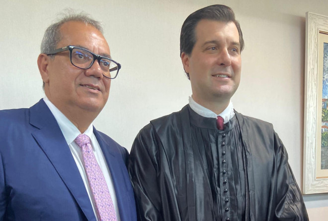 Carlos Muniz participa da posse de Pedro Maia Souza Marques como procurador-geral da Bahia