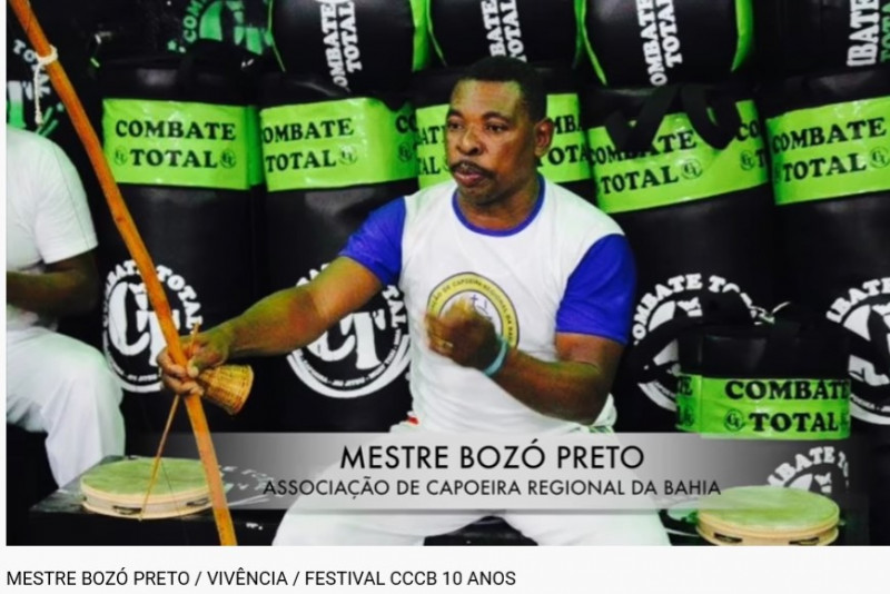 Tinoco quer homenagear Mestre Bozó Preto