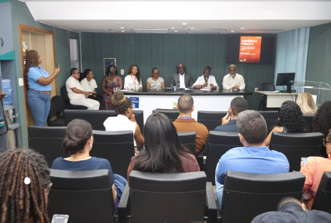 Audiência reforça a urgência de políticas para a saúde da população negra