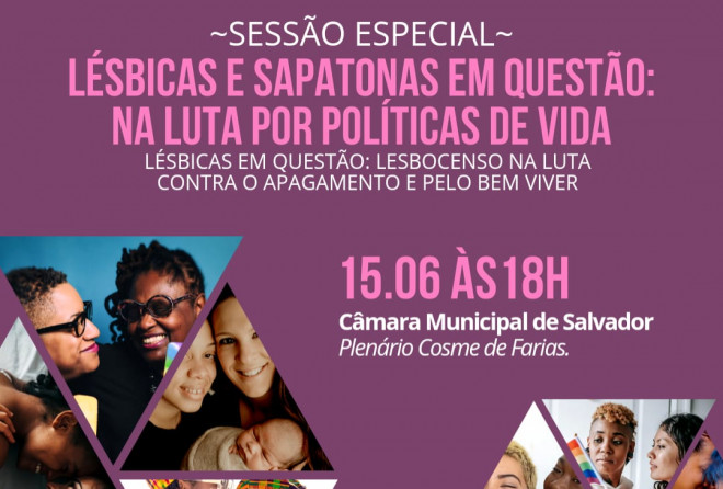 Sessão especial debate luta de lésbicas e sapatonas