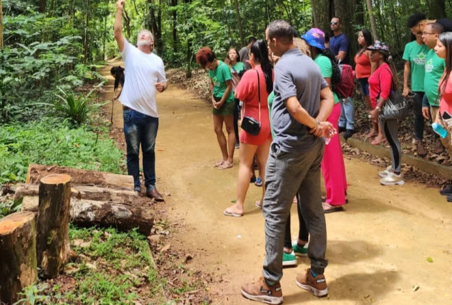 André Fraga comemora título do Jardim Botânico de Salvador