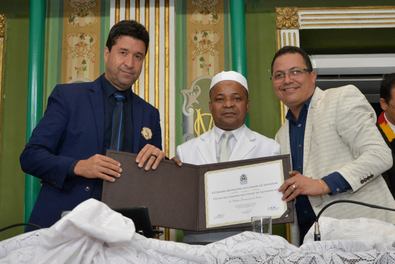 Walmir Damasceno recebe Título de Cidadão de Salvador