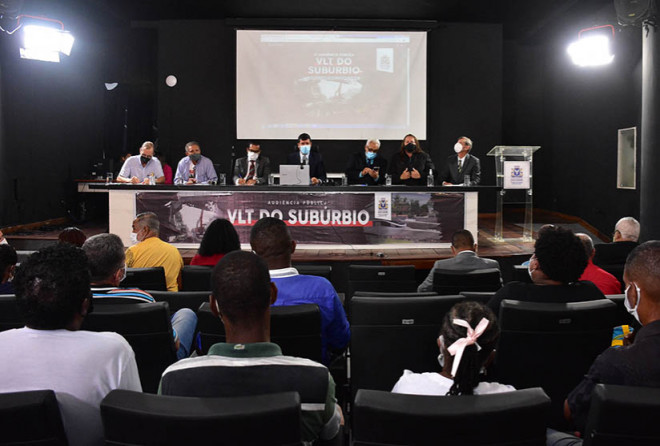 Audiência discute aumento do contrato do VLT do Subúrbio