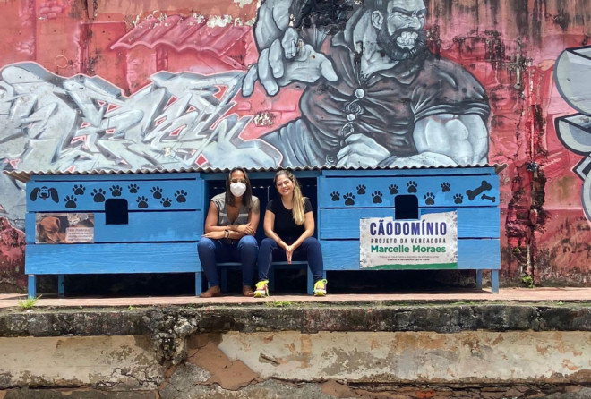 ‘Cãodomínio’ é inaugurado no bairro da Ribeira