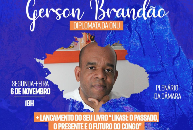 Câmara homenageia Gerson Brandão com o Título de Cidadão de Salvador