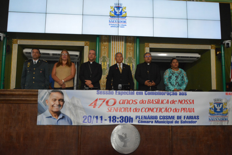 Destaque para os 470 anos da Basílica de Nossa Senhora da Conceição da Praia