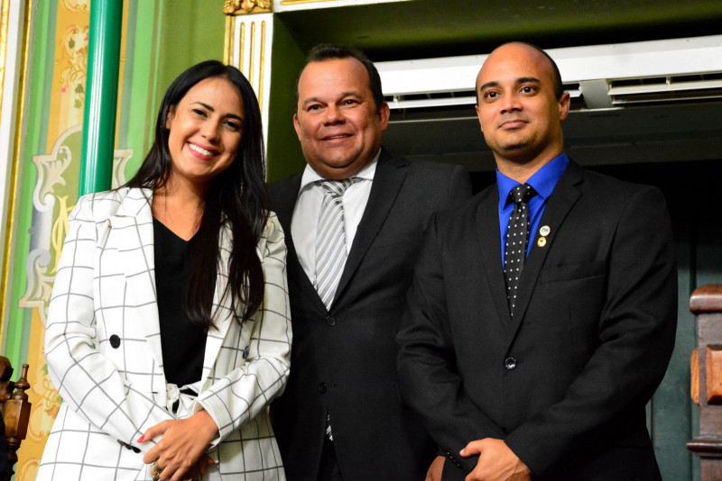 Deputados estaduais visitam o presidente Geraldo Júnior