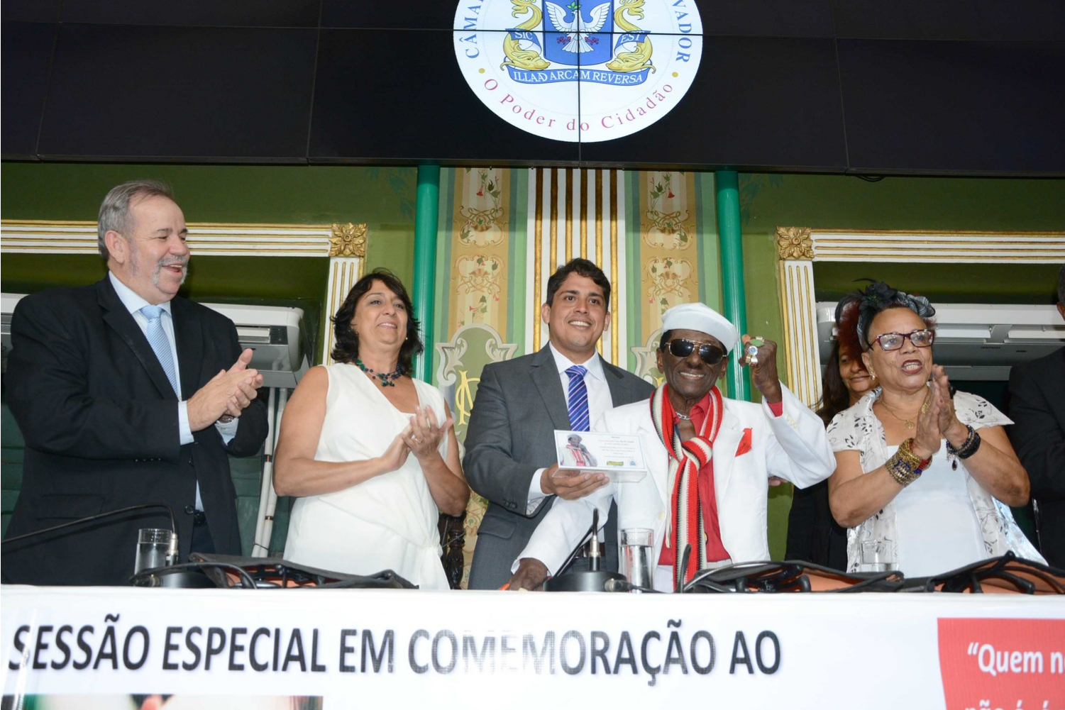 Câmara celebra Dia do Samba e homenageia Riachão