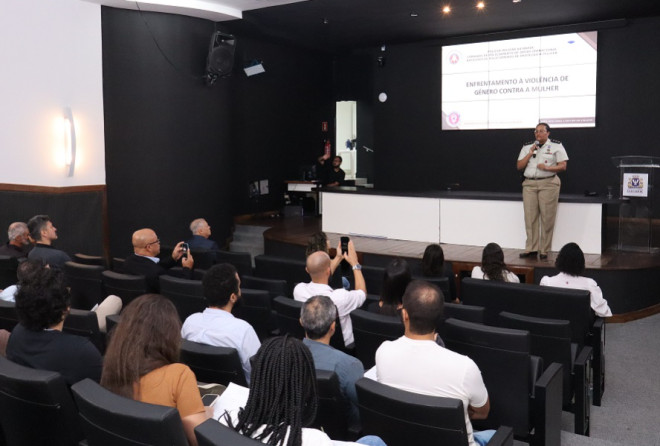 Agosto Lilás é tema de palestra para servidores
