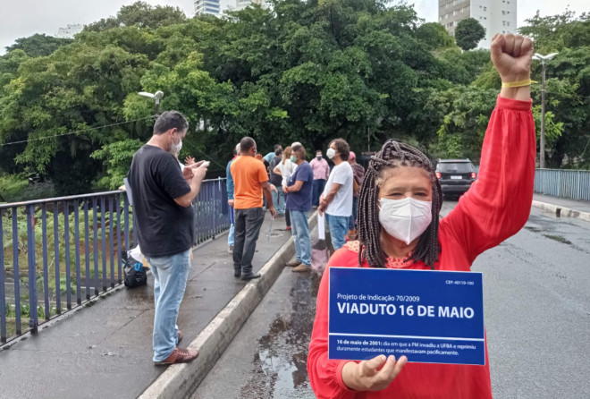 Marta Rodrigues lembra os 22 anos da invasão da Ufba pela PM