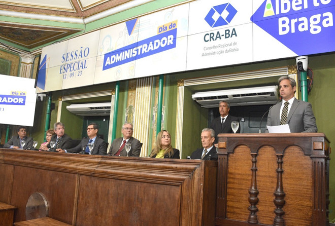 Sessão especial em comemoração ao Dia do Profissional de Administração