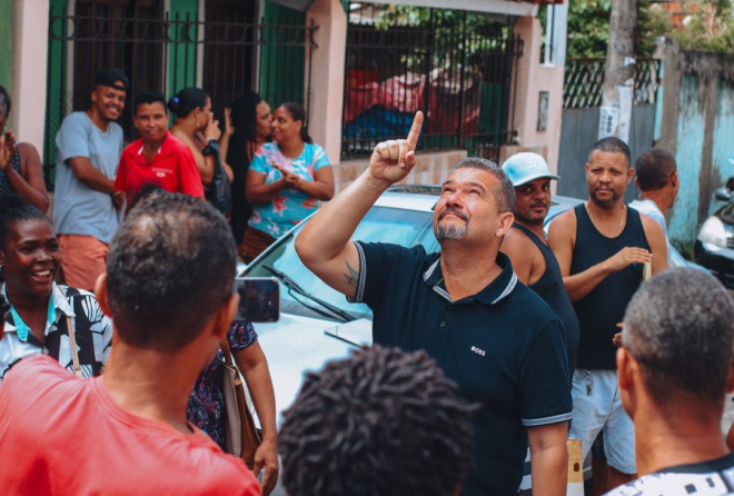 Gordinho da Favela promove ação social em São Caetano