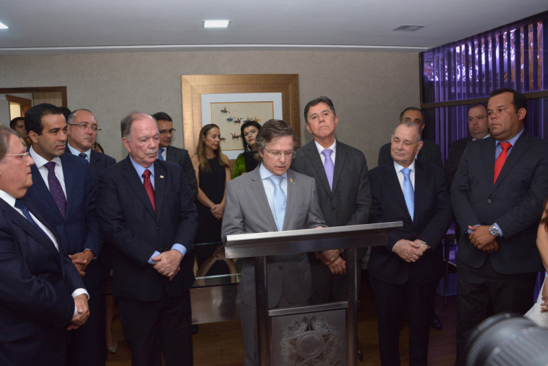 Vereadores prestigiam posse do juiz eleitoral Pedro Rogério Godinho