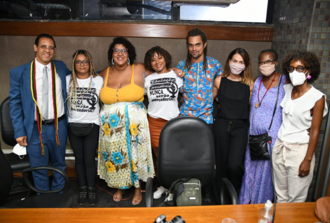 Laina participa de audiência contra genocídio de  jovens negros