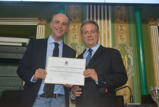 Manoel Ricardo Gomes é agraciado com o Título de Cidadão de Salvador